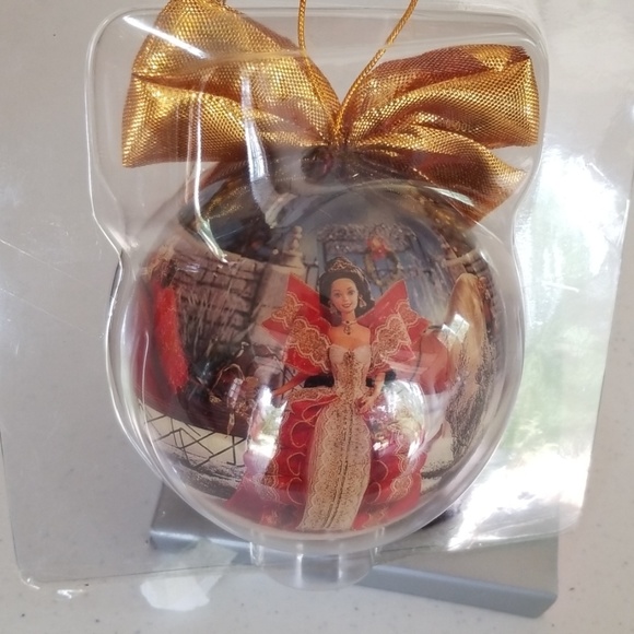 1997 holiday barbie 4 decoupage ornament
